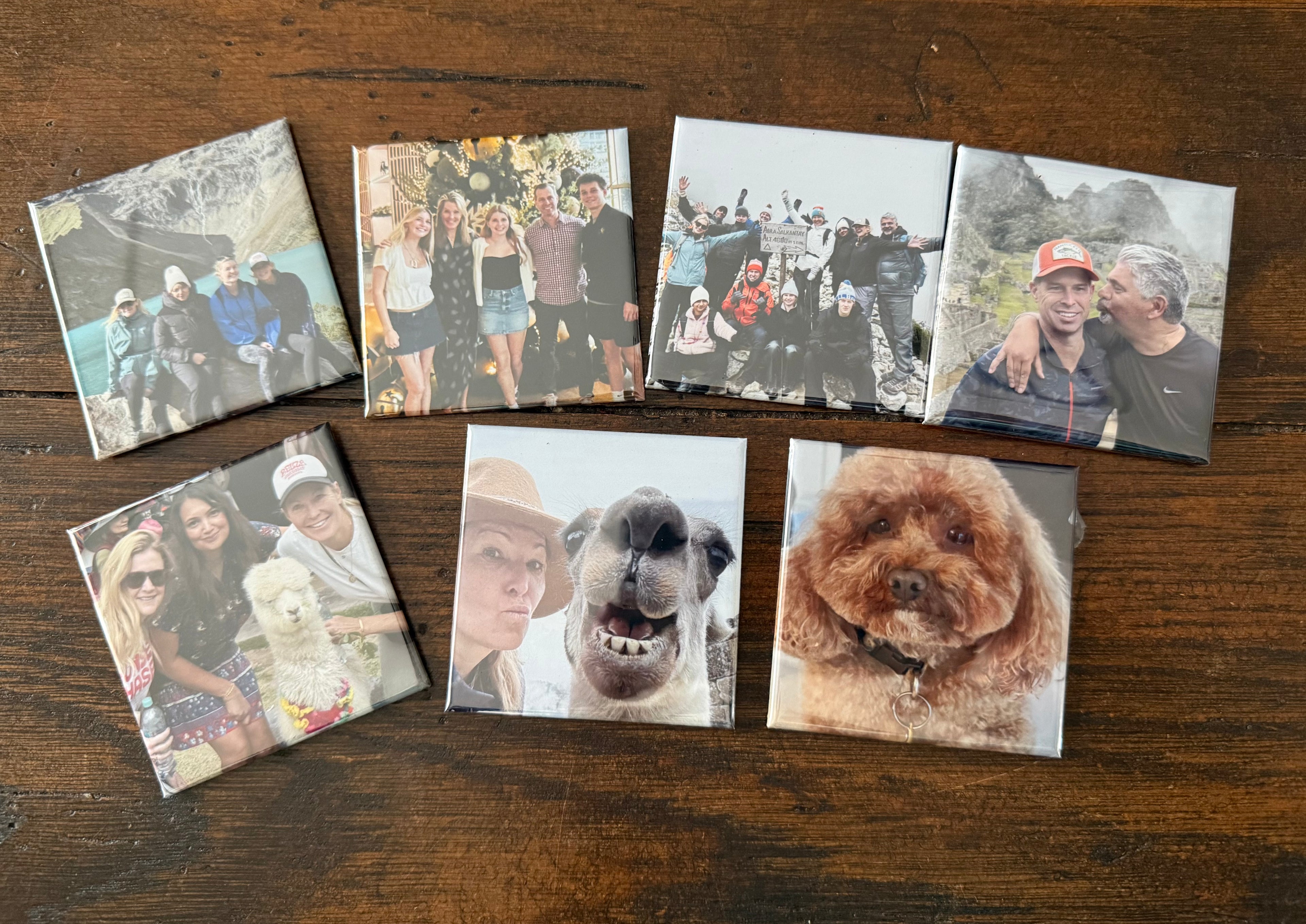 Custom Photo Magnets 2.5" x 2.5" Square